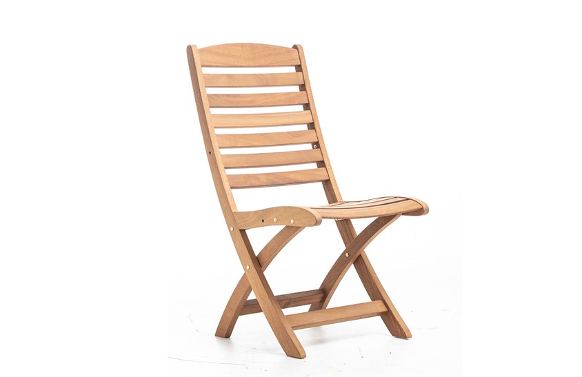 Ahşap Bahçe Sandalyesi Kolsuz Minderli 48 cm ER-1037 İndirimli Mobilya