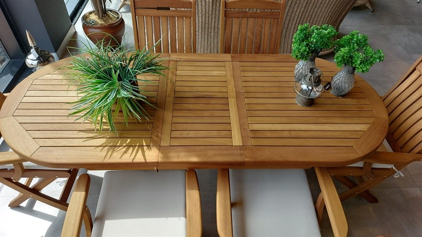 Ahşap Bahçe Masa Takımı RB-8001 İndirimli Mobilya