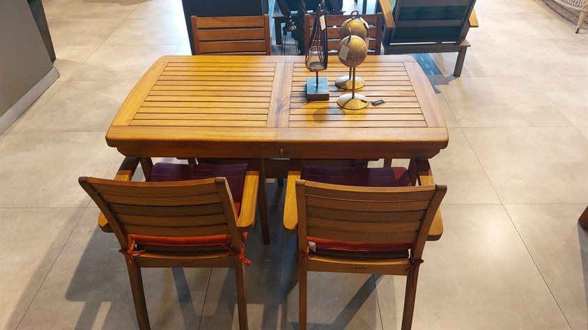 Ahşap Bahçe Masa Takımı LS-2000 İndirimli Mobilya