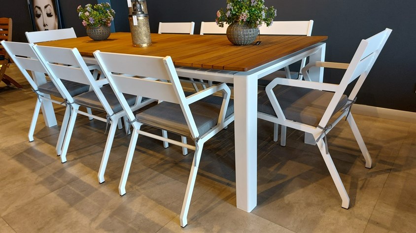 Ahşap Bahçe Masa Takımı Minderli ER-9925 İndirimli Mobilya