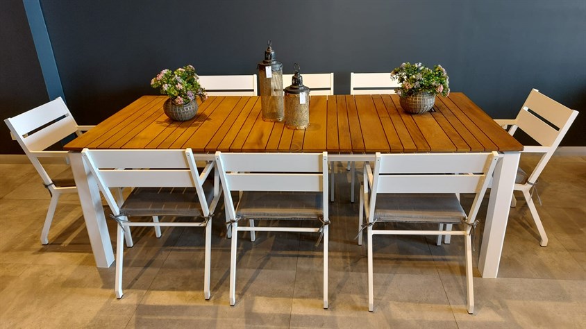 Ahşap Bahçe Masa Takımı Minderli ER-9925 İndirimli Mobilya