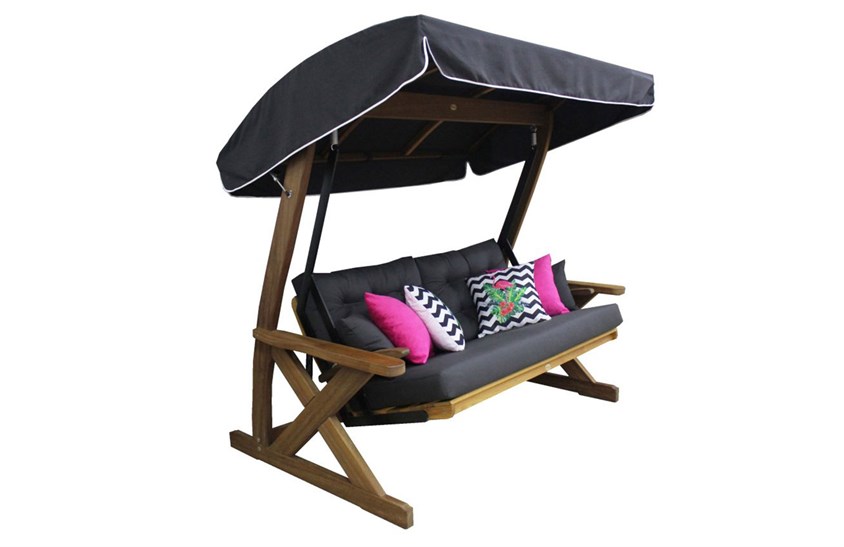 Bahçe Salıncak Yatarlı-Minderli KF-2055 İndirimli Mobilya