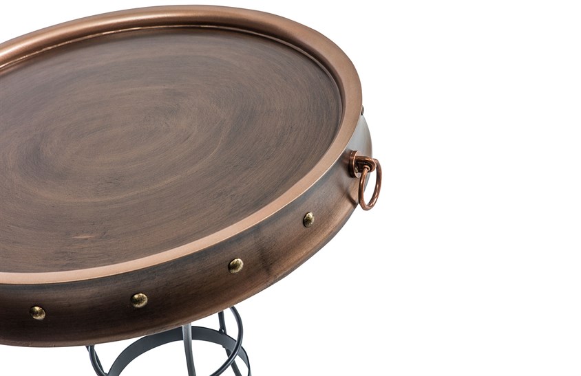 Bakır Kulp Yan Sehpa ENGC-GZ-22 Yan Sehpa