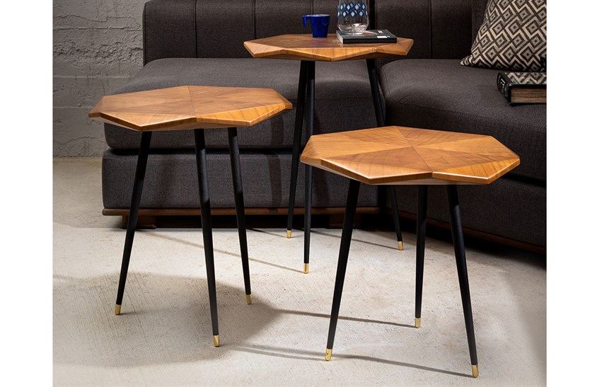 Ahşap Zigon Sehpa ENGC-TG-5719 Zigon Sehpa