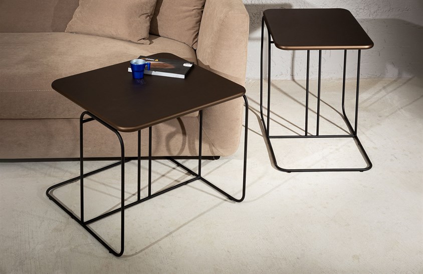 Antrasit Zigon Sehpa ENGC-TG-5722 Zigon Sehpa