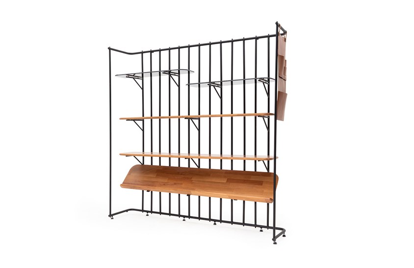 Kitaplık ENGC-TG-5730 Svr Wood & Loft Kitaplıklar