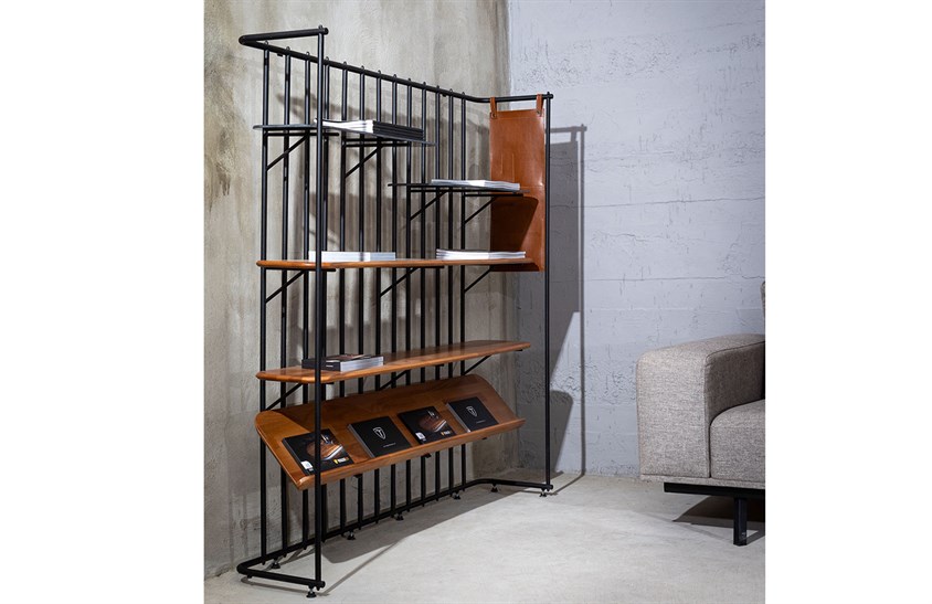 Kitaplık ENGC-TG-5730 Svr Wood & Loft Kitaplıklar