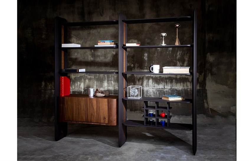 Kitaplık ENGC-TG-57369 Svr Wood & Loft Kitaplıklar