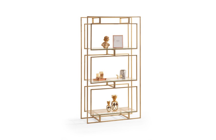 Kitaplık ENGC-SF-6042 Svr Wood & Loft Kitaplıklar