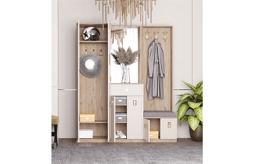 Askılıklı Portmanto ENGC-OR-7052 Vestiyer Portmanto