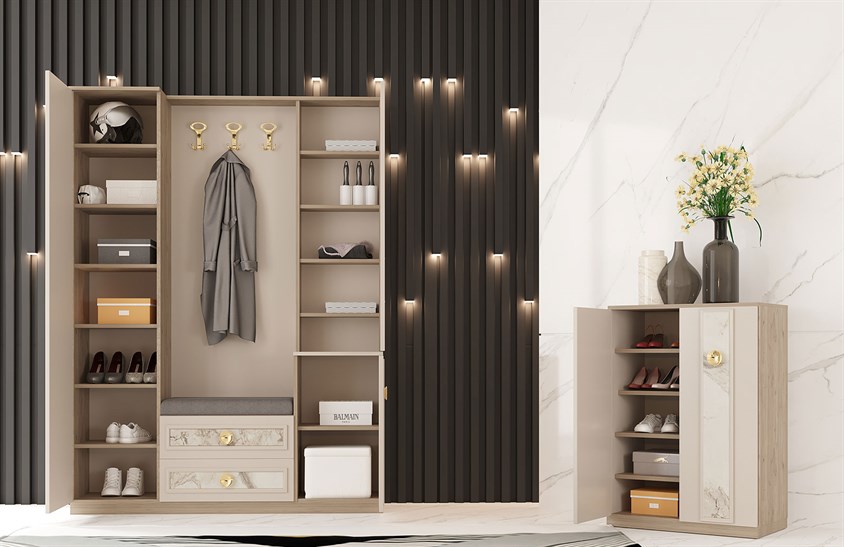 Askılıklı Portmanto ENGC-OR-7054 Vestiyer Portmanto