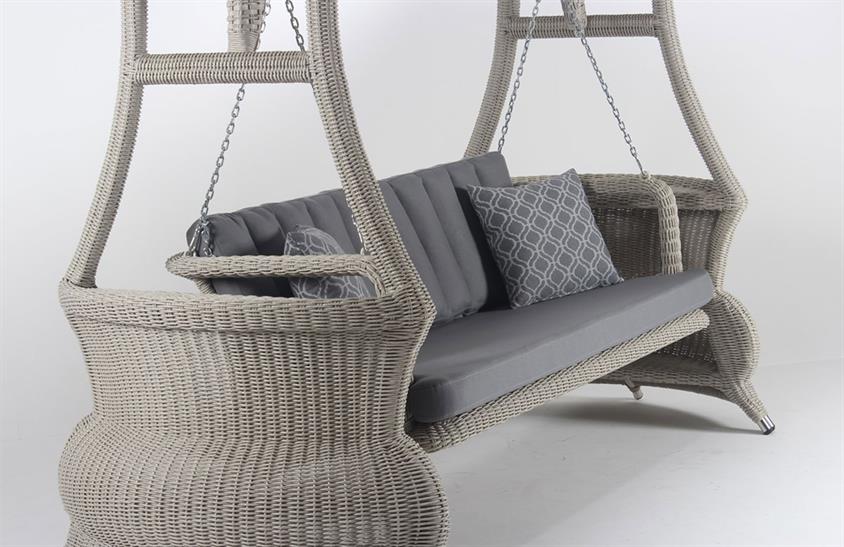 Bahçe Rattan Salıncak LC-25 İndirimli Mobilya