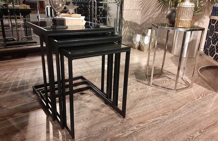 Z-318 Zigon Sehpa Siyah Sehpa ve Aksesuar