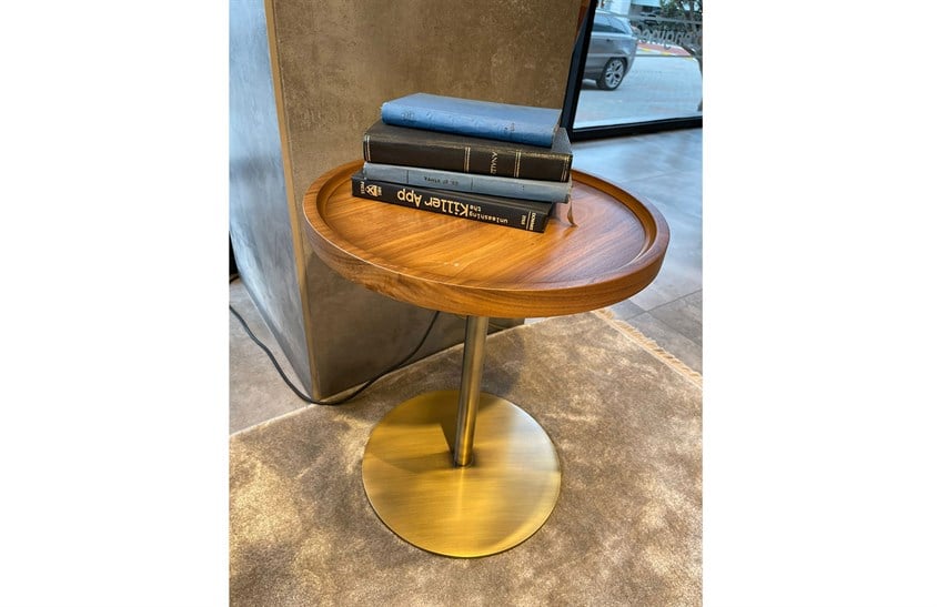 Lisaa Yan Sehpa Ahşap Tablalı Oymalı Sehpa ve Aksesuar