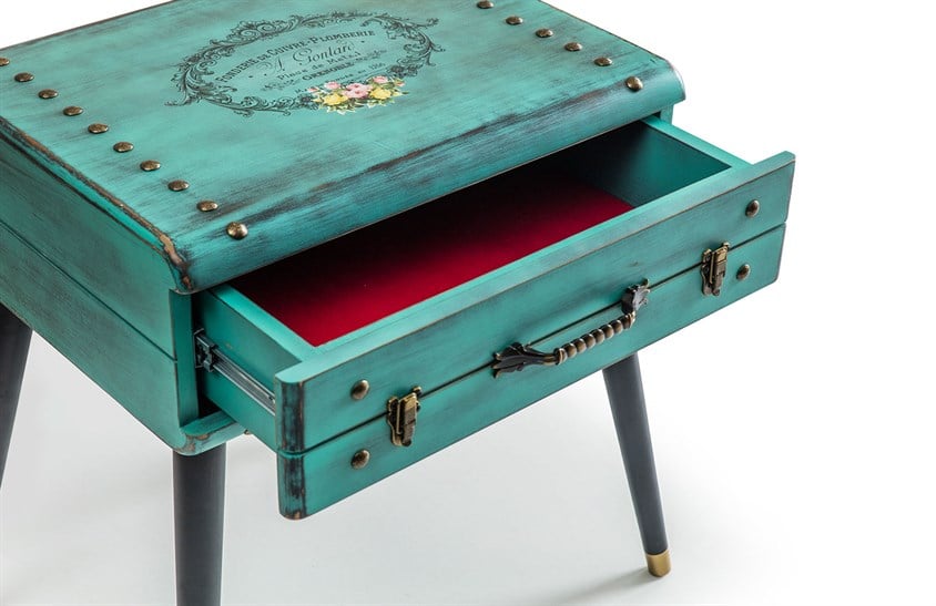 Bavul Model Yan Sehpa ENGC-GZ-08 Sehpa ve Aksesuar