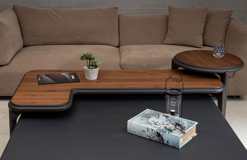 Antrasit Orta Sehpa Seti ENGC-TG-5706 Sehpa ve Aksesuar