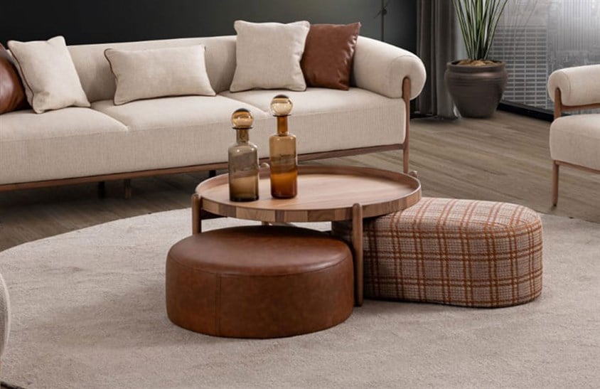 Barker Orta Sehpa Seti Sehpa ve Aksesuar