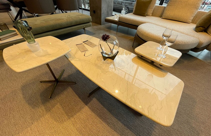 Stranger GR - Orta Sehpa Seti Mermer Sehpa ve Aksesuar