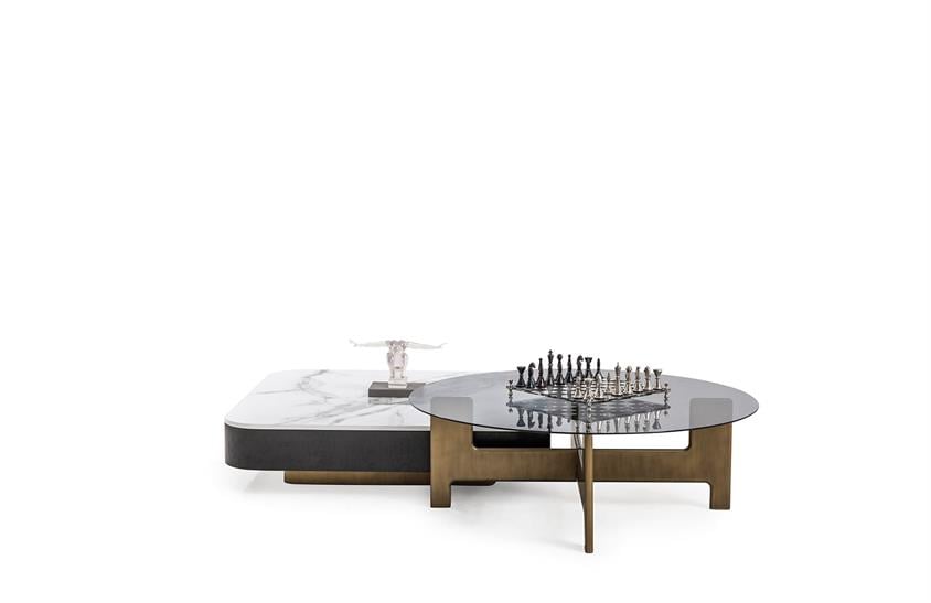 Rutger Orta Sehpa İkili Set Sehpa ve Aksesuar