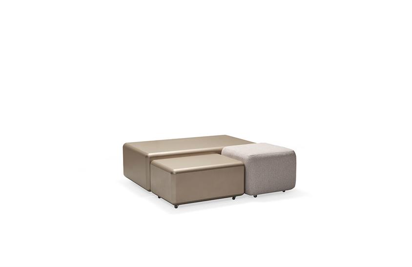 Dixie Puflu Orta Sehpa Seti Sehpa ve Aksesuar