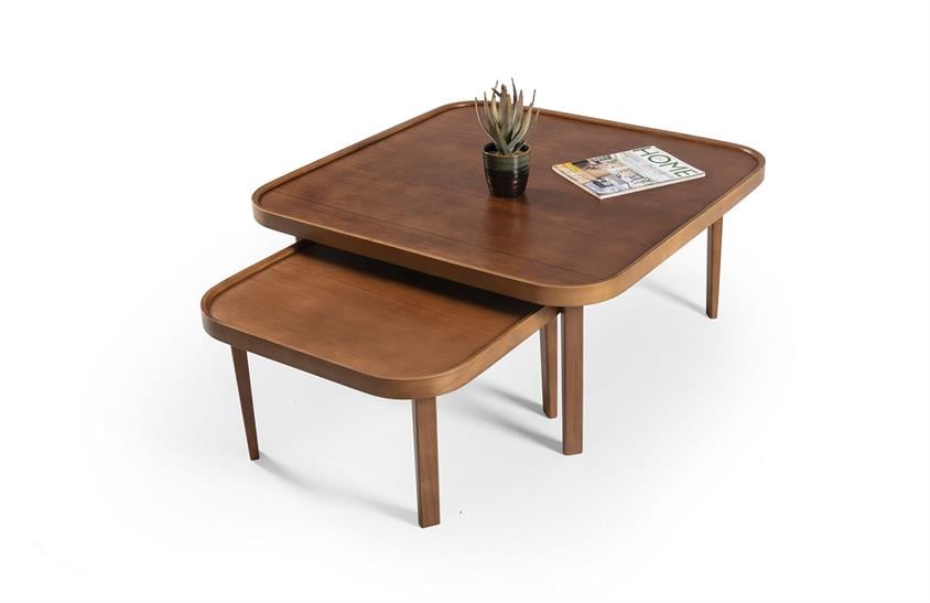 Orta Sehpa Yan Sehpa İkili Set ENGC-KS-65 Sehpa ve Aksesuar