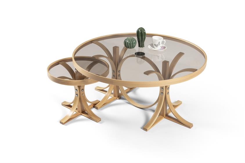 Orta Sehpa Yan Sehpa İkili Set ENGC-KS-45 Sehpa ve Aksesuar