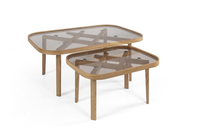 Orta Sehpa Yan Sehpa İkili Set ENGC-KS-53 Sehpa ve Aksesuar