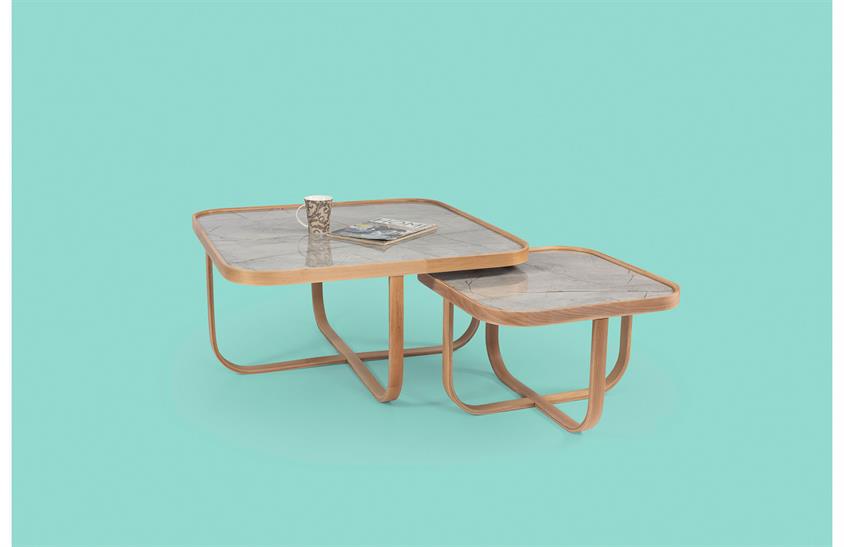 Orta Sehpa Yan Sehpa İkili Set ENGC-KS-61 Sehpa ve Aksesuar