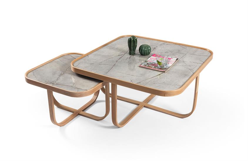 Orta Sehpa Yan Sehpa İkili Set ENGC-KS-61 Sehpa ve Aksesuar