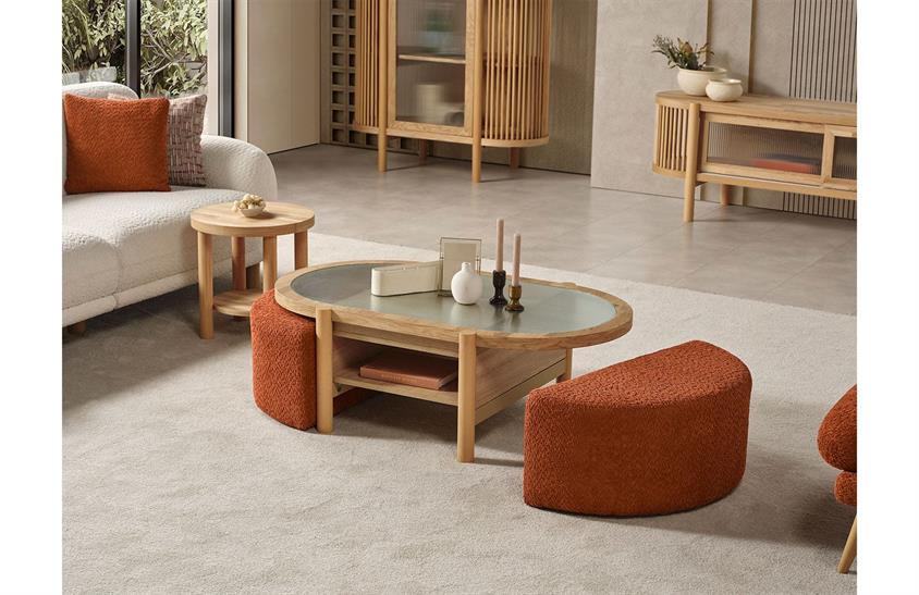 Tandiya Orta Sehpa Seti Sehpa ve Aksesuar