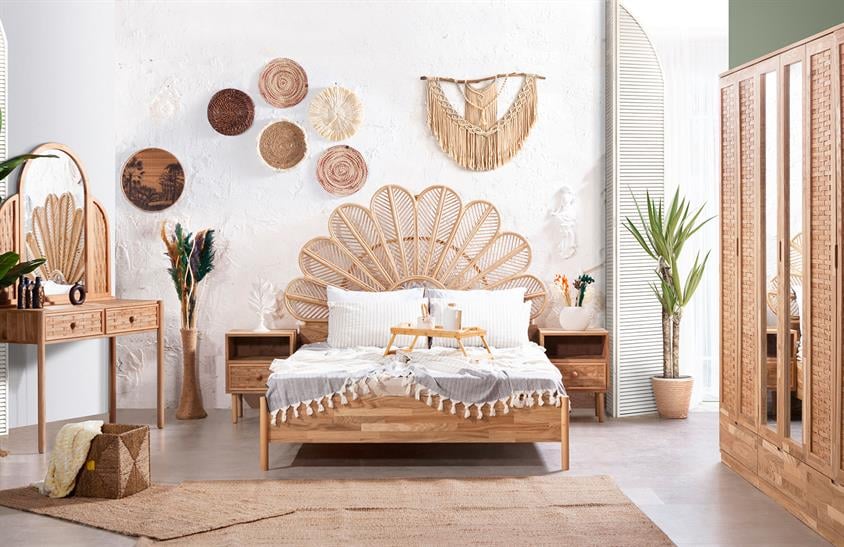 Rantina Bohem Yatak Odası Takımı Modern Yatak Odası