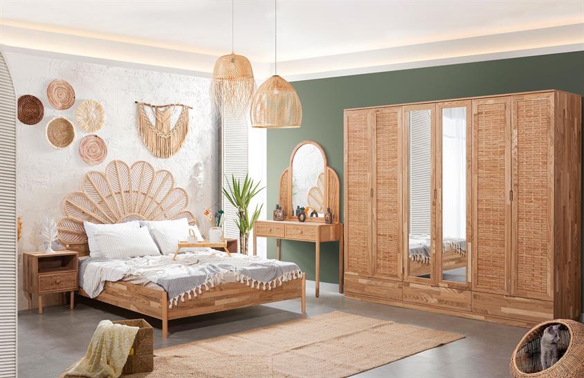 Rantina Bohem Yatak Odası Takımı Modern Yatak Odası