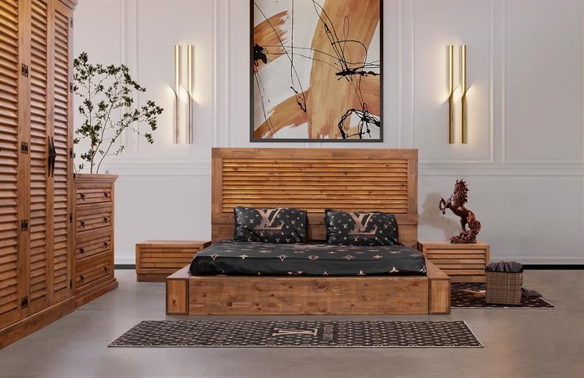 Alvit Bohem Yatak Odası Takımı Modern Yatak Odası