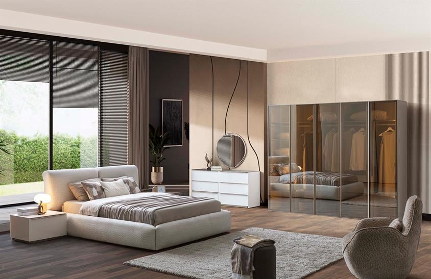 Lily Yatak Odası Takımı Modern Yatak Odası