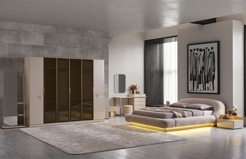 Noa Yatak Odası Takımı Modern Yatak Odası