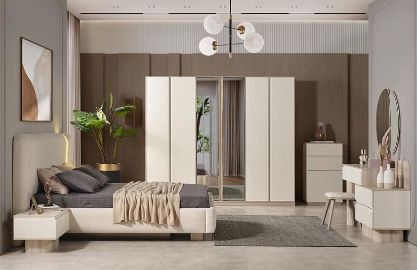 Gilbert Yatak Odası Takımı Modern Yatak Odası