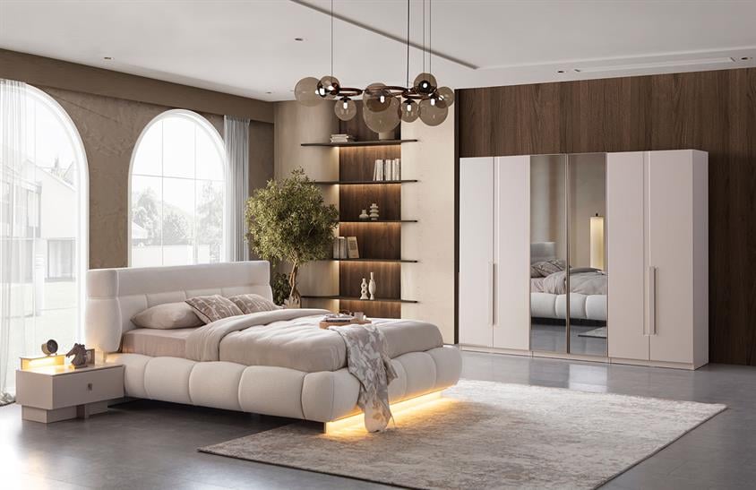 Remy Yatak Odası Takımı Modern Yatak Odası