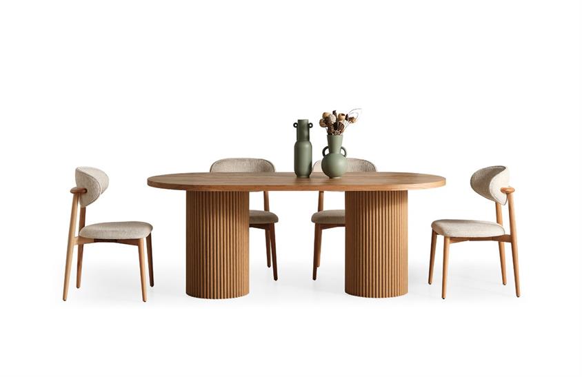 Morgan Yemek Odası Takımı Modern Yemek Odası