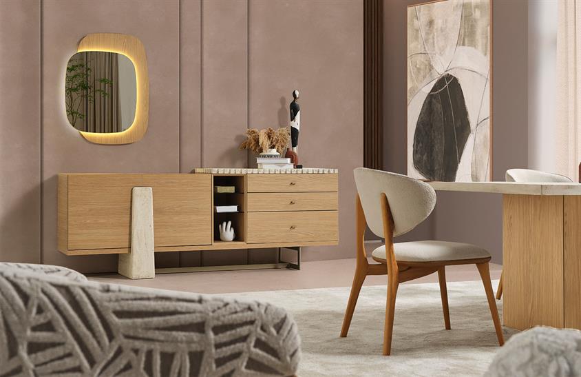 Polen Yemek Odası Takımı Modern Yemek Odası