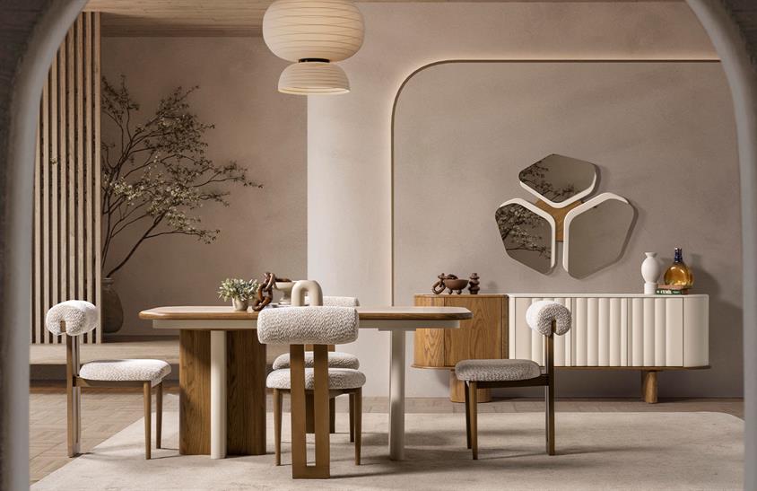 Monaco Yemek Odası Takımı Modern Yemek Odası