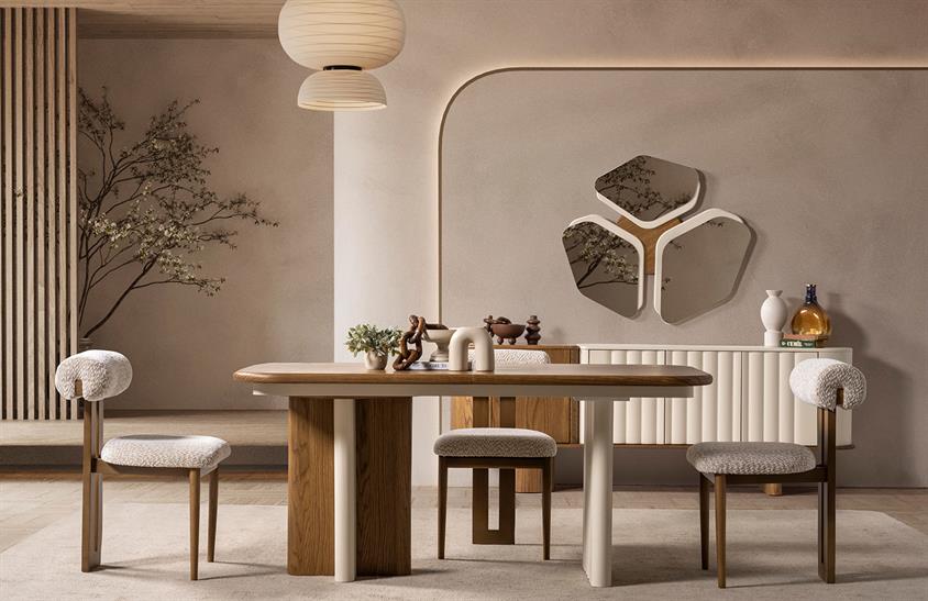 Monaco Yemek Odası Takımı Modern Yemek Odası