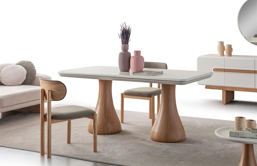 İndra Yemek Odası Takımı Modern Yemek Odası
