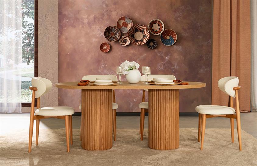 Alyce Yemek Odası Takımı Modern Yemek Odası