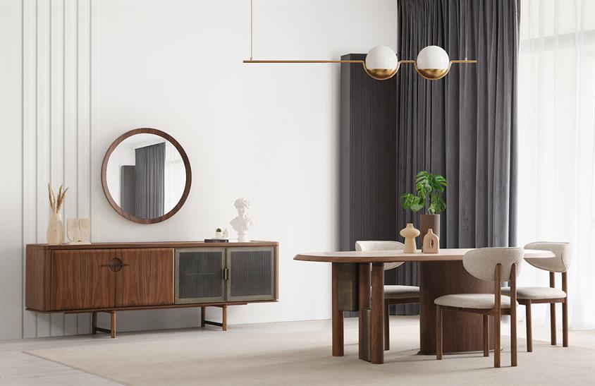 Diego Yemek Odası Takımı Modern Yemek Odası