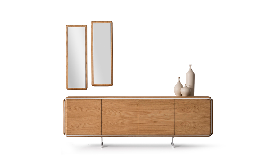 Florian Yemek Odası Takımı Meşe Modern Yemek Odası