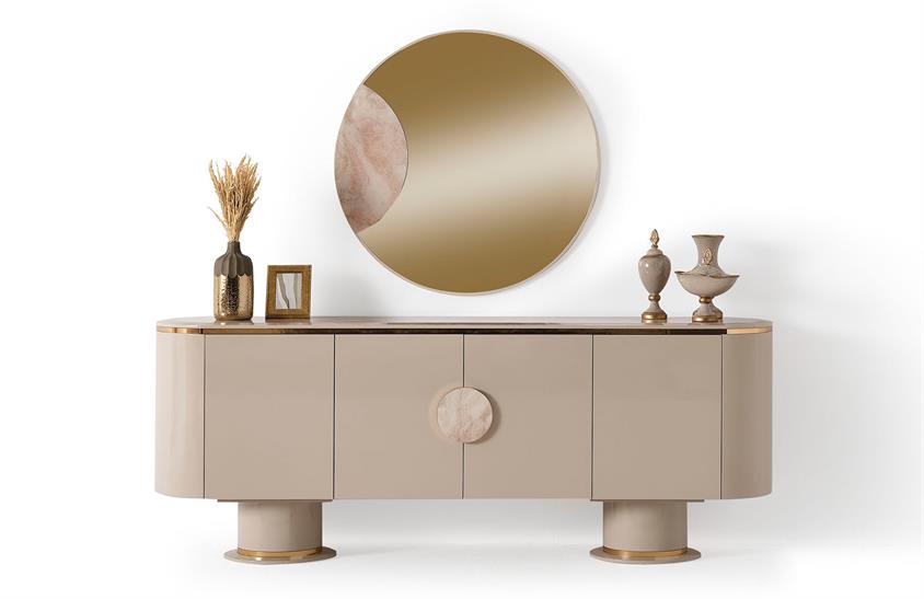 Caleb Yemek Odası Takımı Modern Yemek Odası