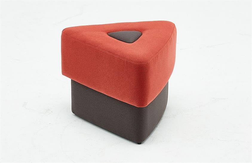 New Pinkly Üçgen Puf Ofis Mobilyası