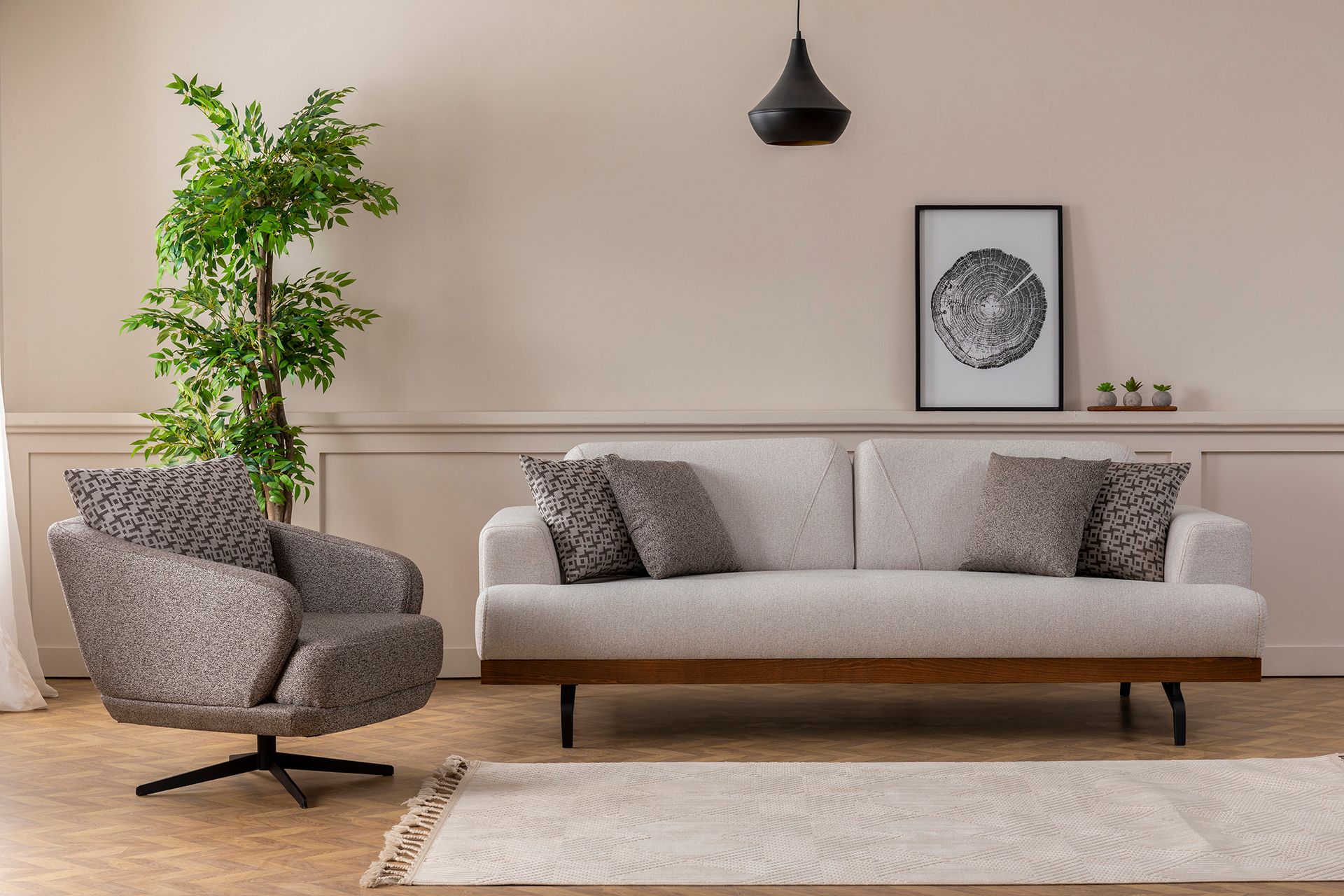 Marsilya Koltuk Takımı, Gri İndirimli Mobilya