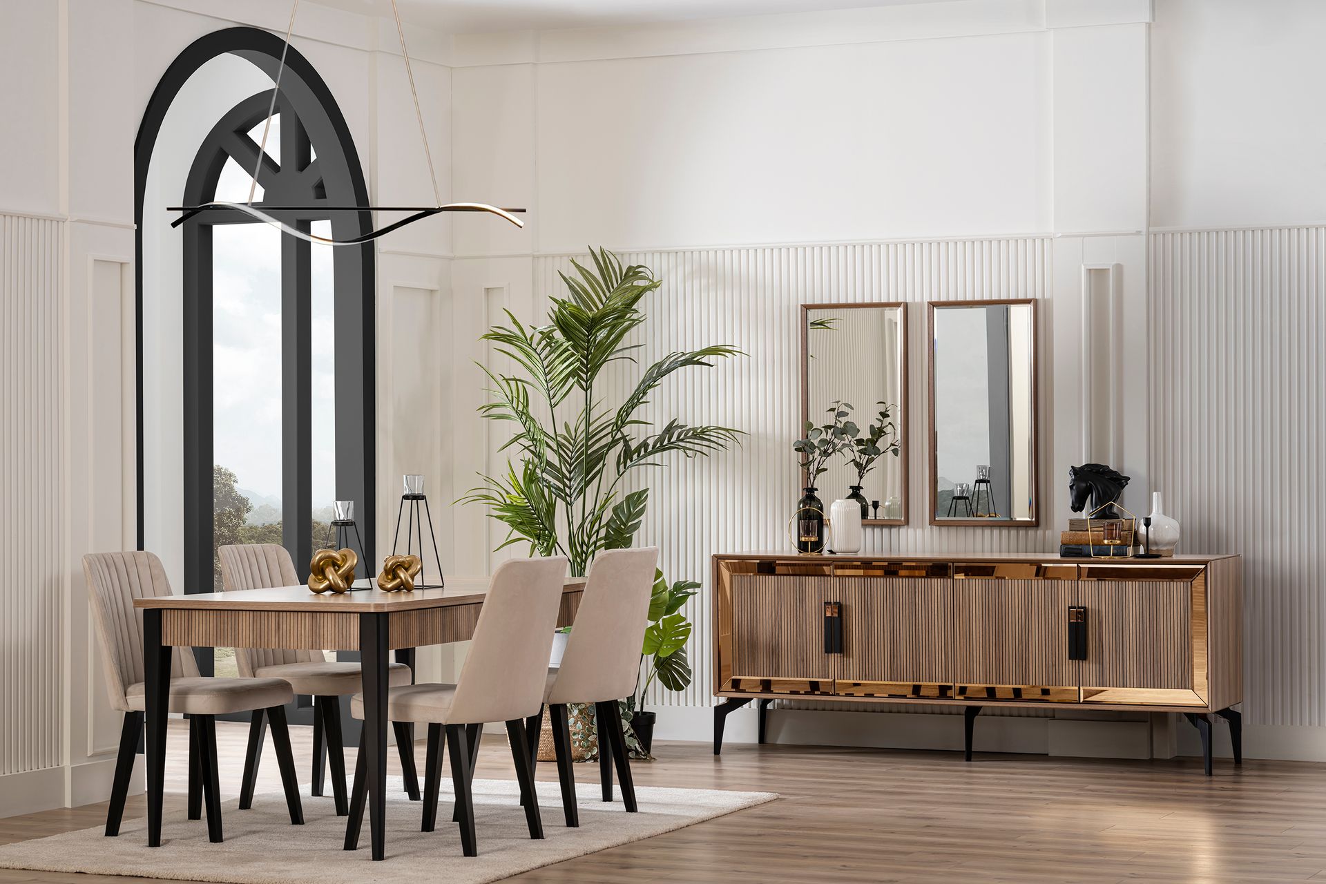 Line Yemek Odası Takımı İndirimli Mobilya