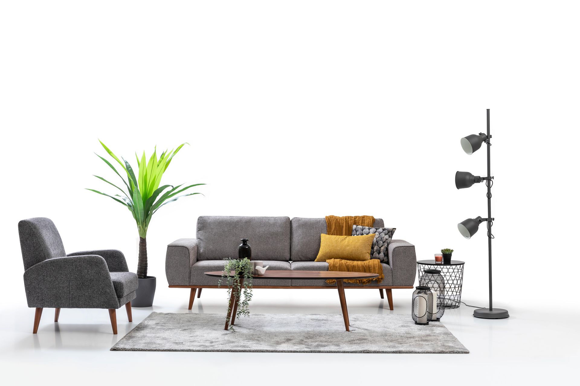 Merina New Koltuk Takımı, Gri